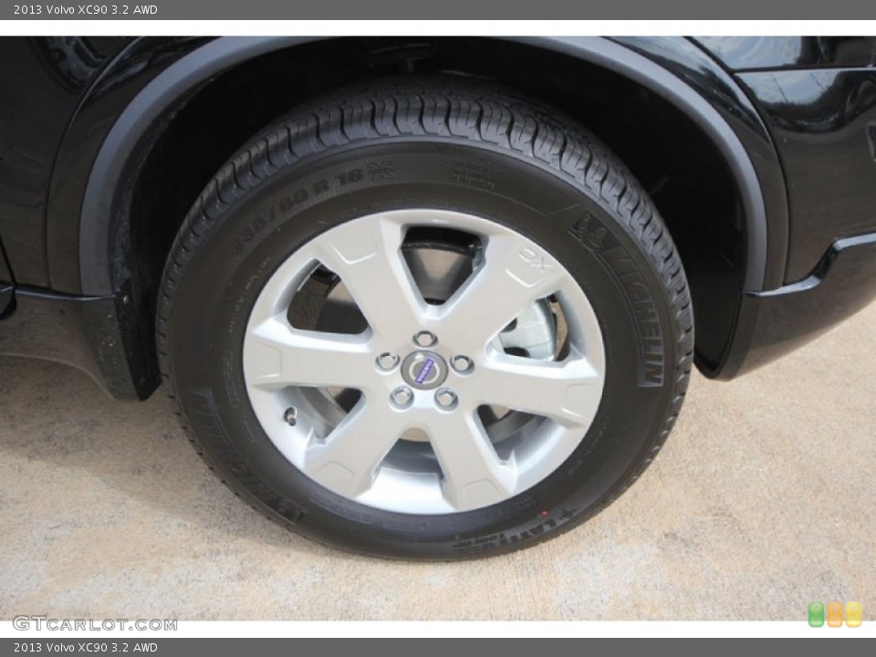 2013 Volvo XC90 3.2 AWD Wheel and Tire Photo #61770284