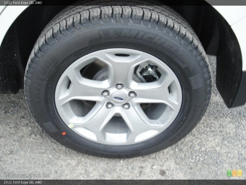 2012 Ford Edge SEL AWD Wheel and Tire Photo #61776089
