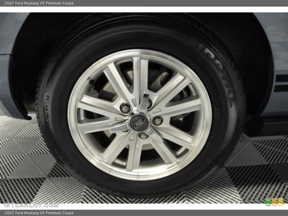 2007 Ford Mustang V6 Premium Coupe Wheel and Tire Photo #61782986