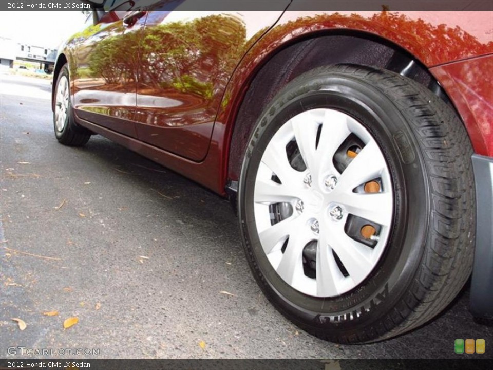 2012 Honda Civic LX Sedan Wheel and Tire Photo #61783955