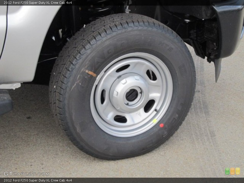 2012 Ford F250 Super Duty XL Crew Cab 4x4 Wheel and Tire Photo #61797665