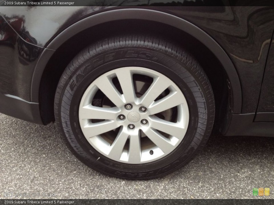 2009 Subaru Tribeca Limited 5 Passenger Wheel and Tire Photo #61803947