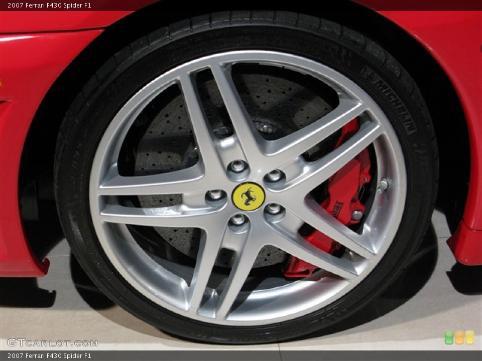 2007 Ferrari F430 Spider F1 Wheel and Tire Photo #618048