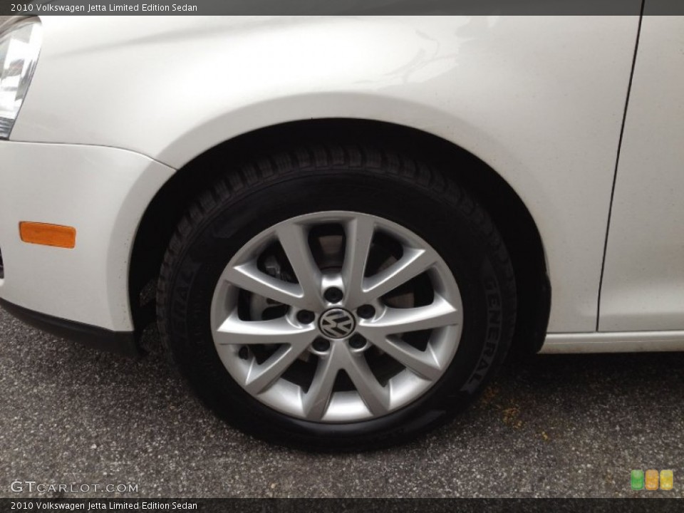 2010 Volkswagen Jetta Limited Edition Sedan Wheel and Tire Photo #61805234