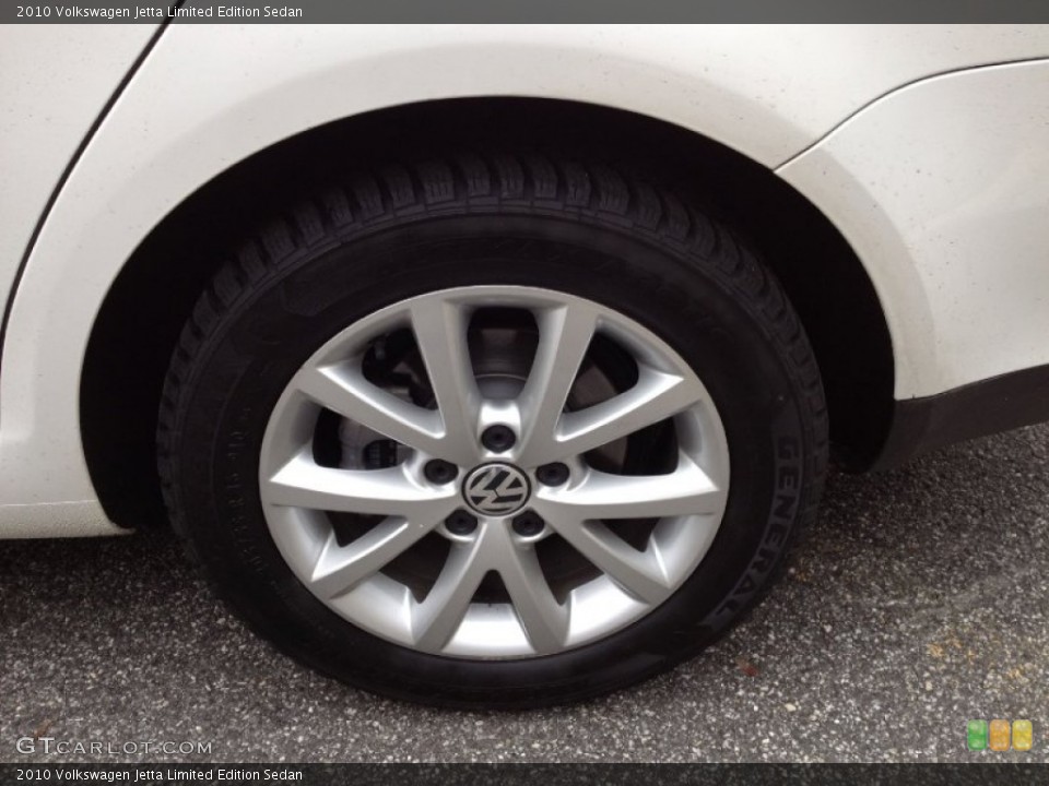 2010 Volkswagen Jetta Limited Edition Sedan Wheel and Tire Photo #61805240