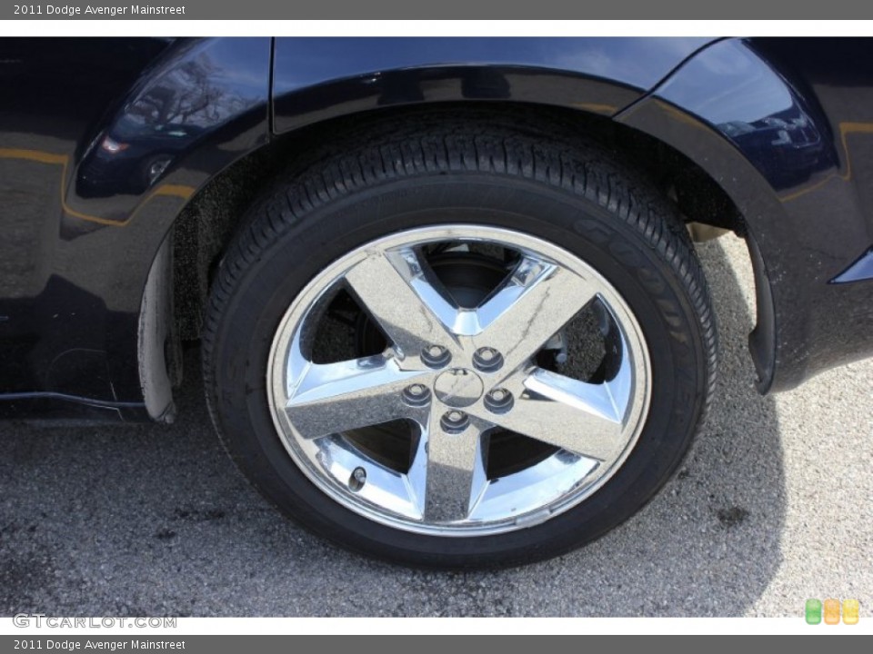 2011 Dodge Avenger Mainstreet Wheel and Tire Photo #61807112