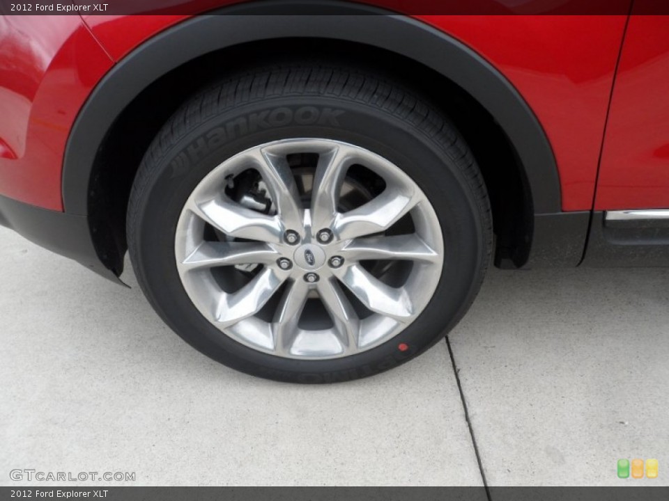 2012 Ford Explorer XLT Wheel and Tire Photo #61812215