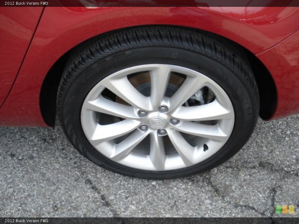 2012 Buick Verano FWD Wheel and Tire Photo #61818926