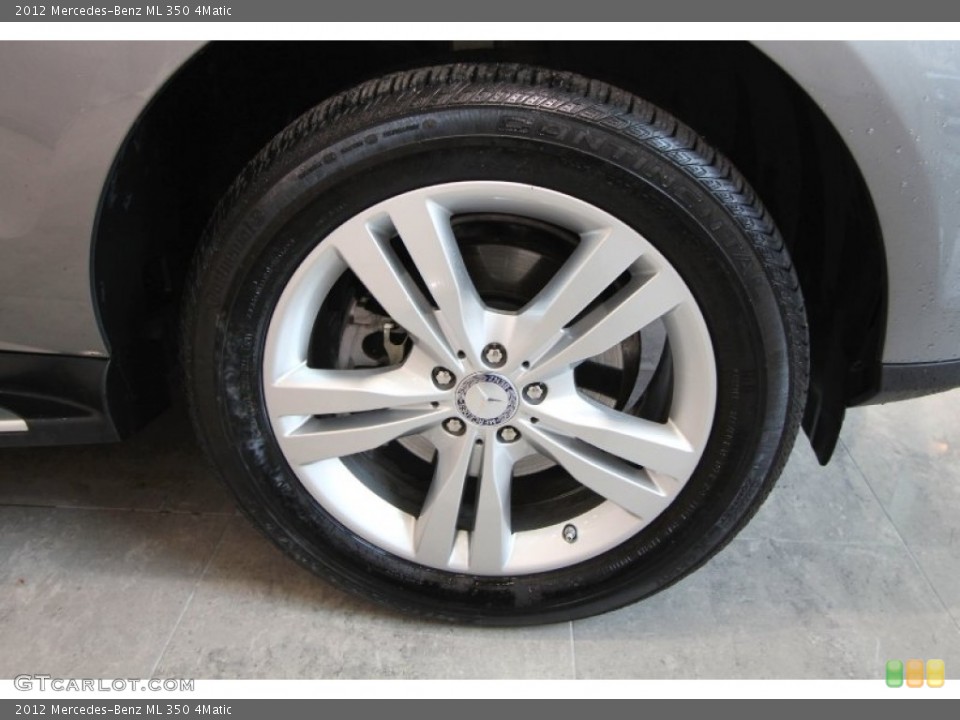 2012 Mercedes-Benz ML 350 4Matic Wheel and Tire Photo #61824233