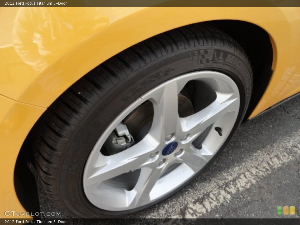 2012 Ford Focus Titanium 5-Door Wheel and Tire Photo #61824854