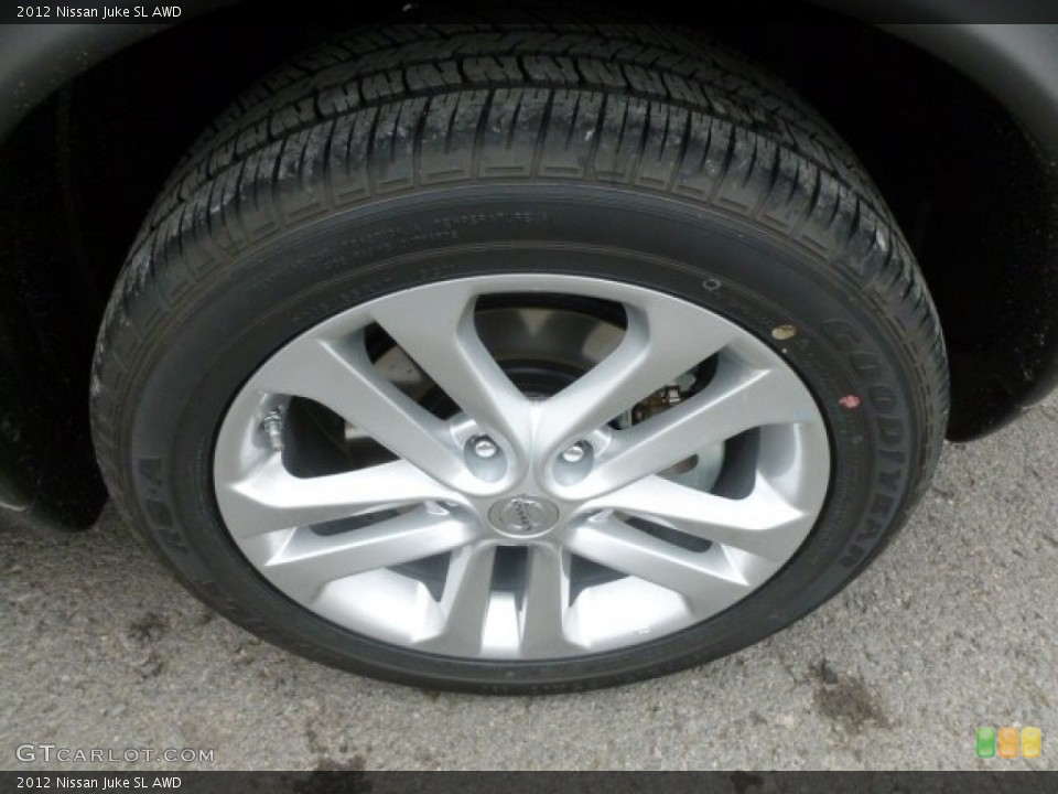 2012 Nissan Juke SL AWD Wheel and Tire Photo #61826234