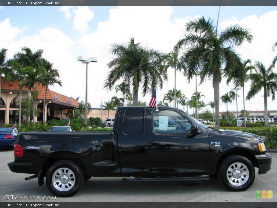 2002 Ford F150 Custom Wheel and Tire Photo #61829347