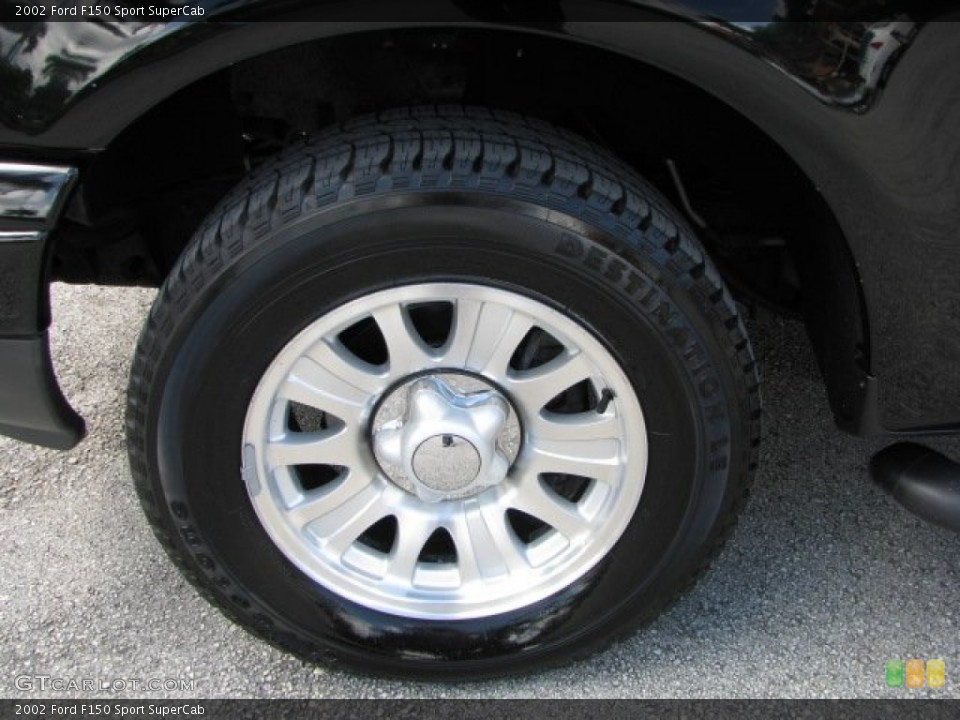 2002 Ford F150 Custom Wheel and Tire Photo #61829389