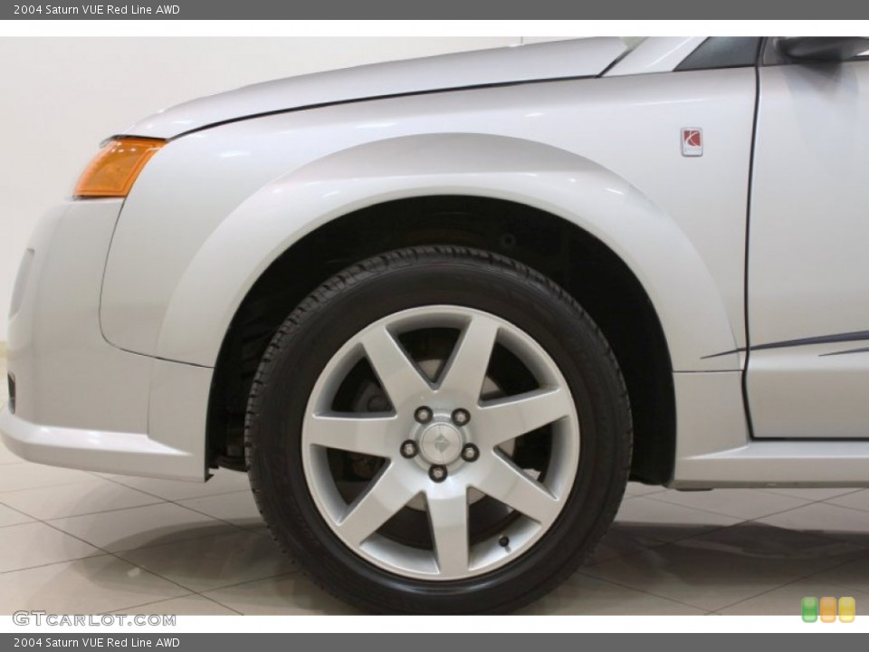 2004 Saturn VUE Red Line AWD Wheel and Tire Photo #61830112