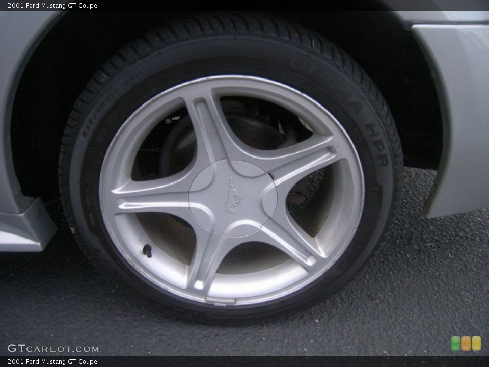 2001 Ford Mustang GT Coupe Wheel and Tire Photo #61831833