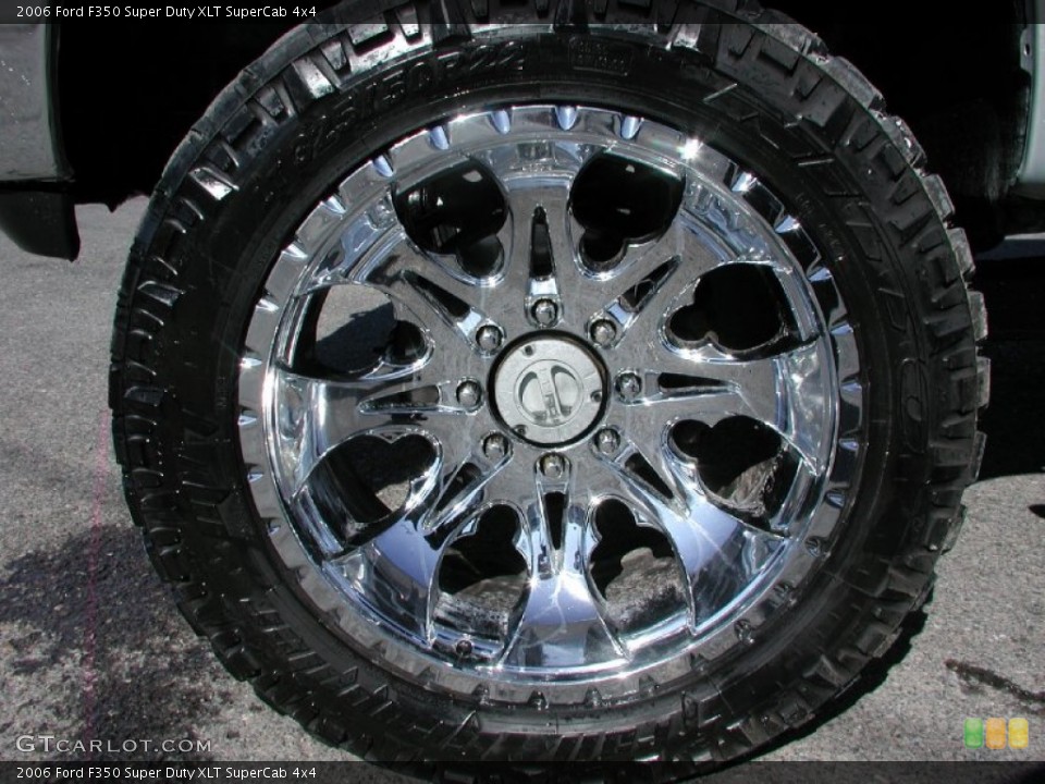 2006 Ford F350 Super Duty Custom Wheel and Tire Photo #61834899