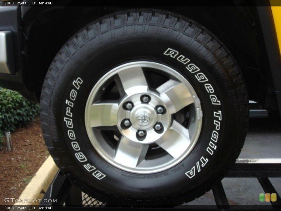 2008 Toyota FJ Cruiser 4WD Wheel and Tire Photo #61836474
