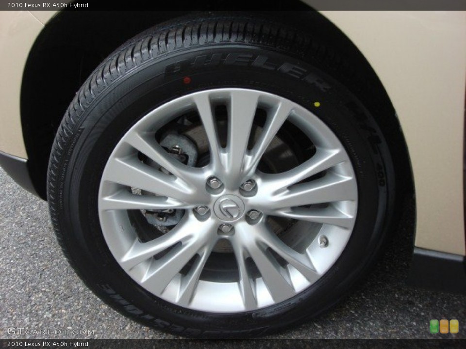 2010 Lexus RX 450h Hybrid Wheel and Tire Photo #61842144