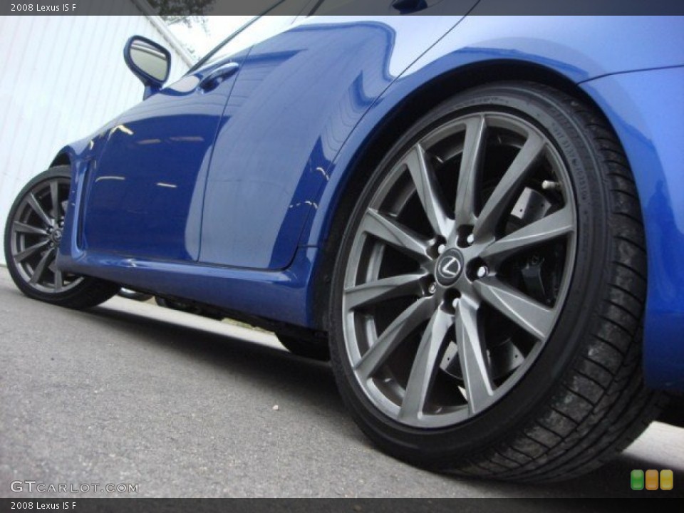 2008 Lexus IS F Wheel and Tire Photo #61845648