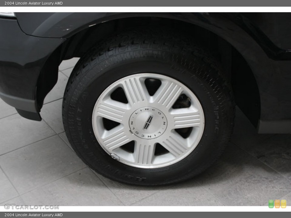 2004 Lincoln Aviator Luxury AWD Wheel and Tire Photo #61846324