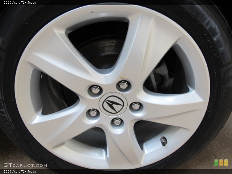 2009 Acura TSX Sedan Wheel and Tire Photo #61849599