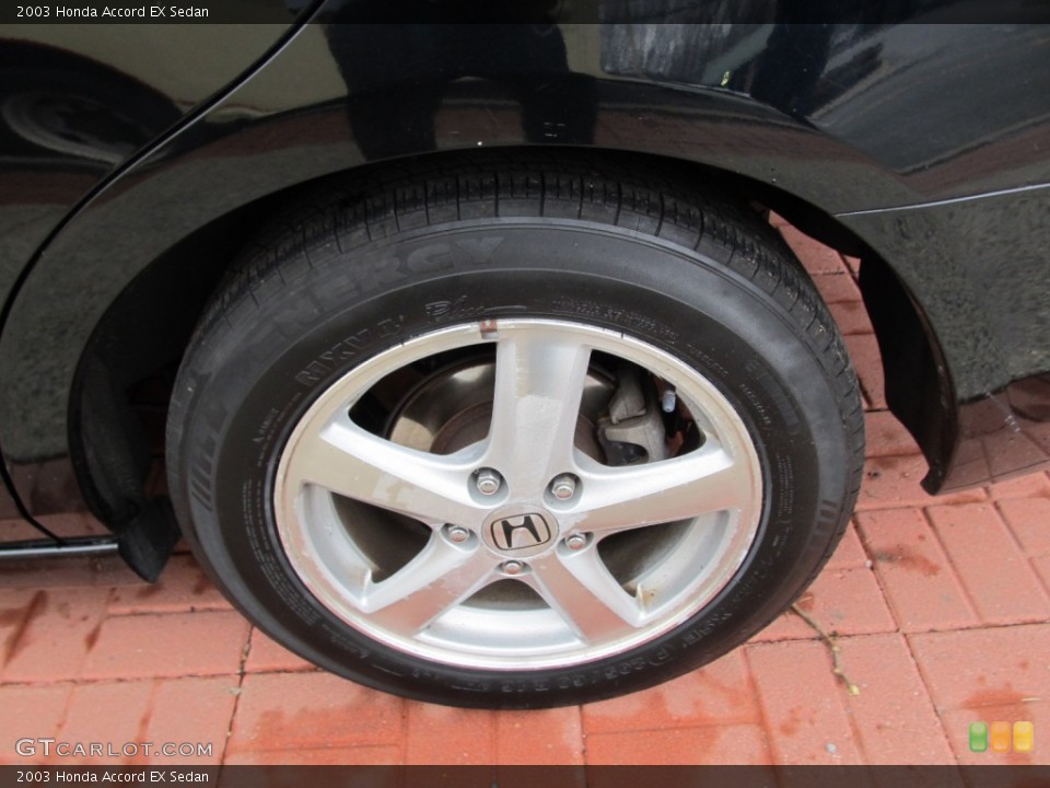 2003 Honda Accord EX Sedan Wheel and Tire Photo #61850721