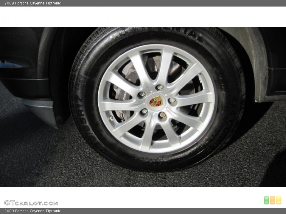 2009 Porsche Cayenne Tiptronic Wheel and Tire Photo #61855728