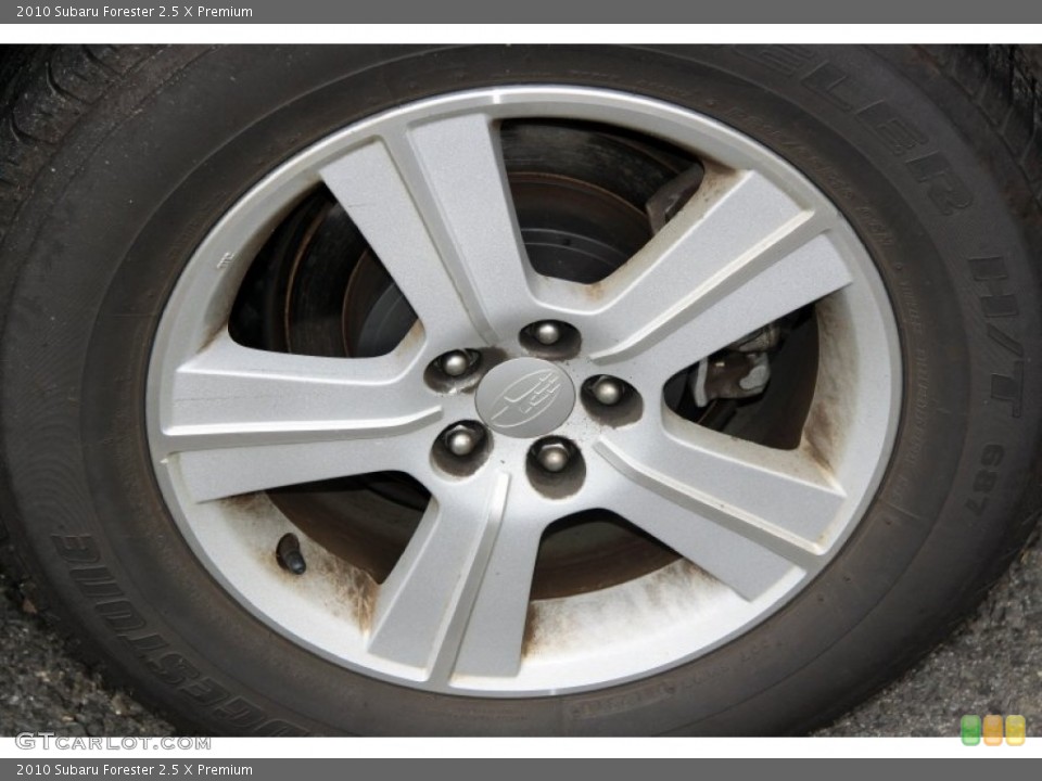 2010 Subaru Forester 2.5 X Premium Wheel and Tire Photo #61859265
