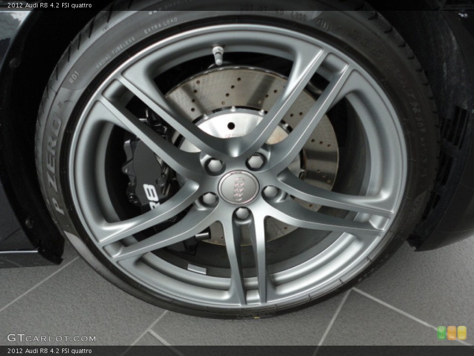 2012 Audi R8 4.2 FSI quattro Wheel and Tire Photo #61860408