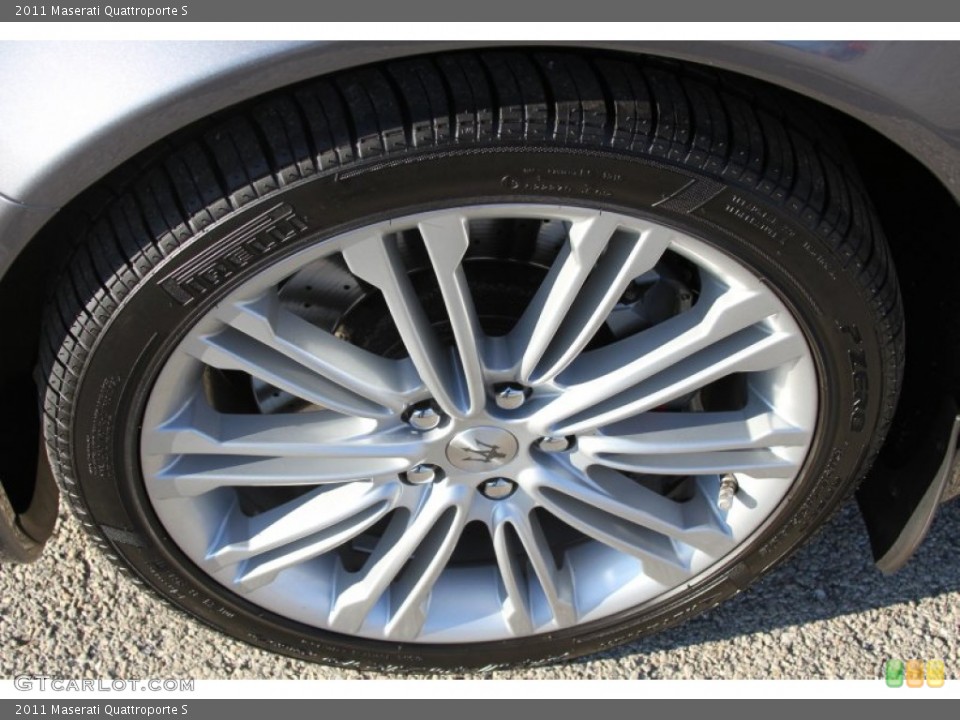 2011 Maserati Quattroporte S Wheel and Tire Photo #61861626