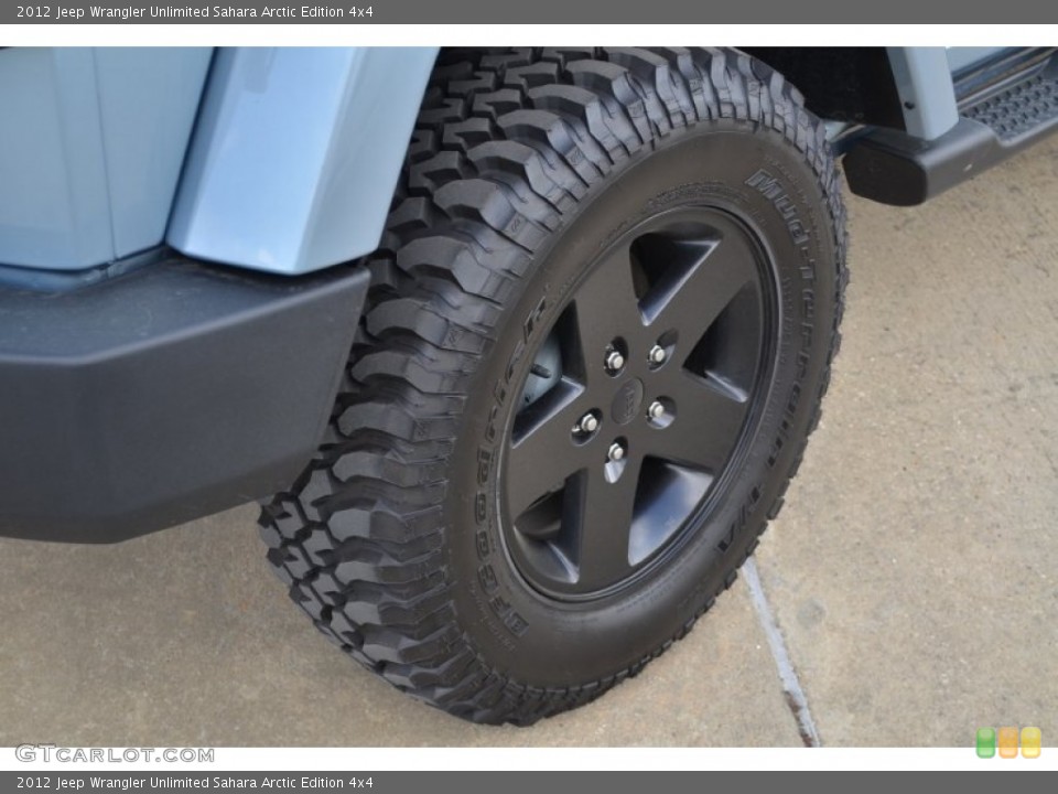 2012 Jeep Wrangler Unlimited Sahara Arctic Edition 4x4 Wheel and Tire Photo #61874779