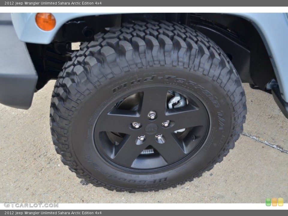 2012 Jeep Wrangler Unlimited Sahara Arctic Edition 4x4 Wheel and Tire Photo #61874900