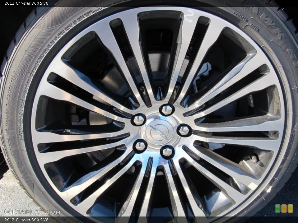 2012 Chrysler 300 S V8 Wheel and Tire Photo #61882659