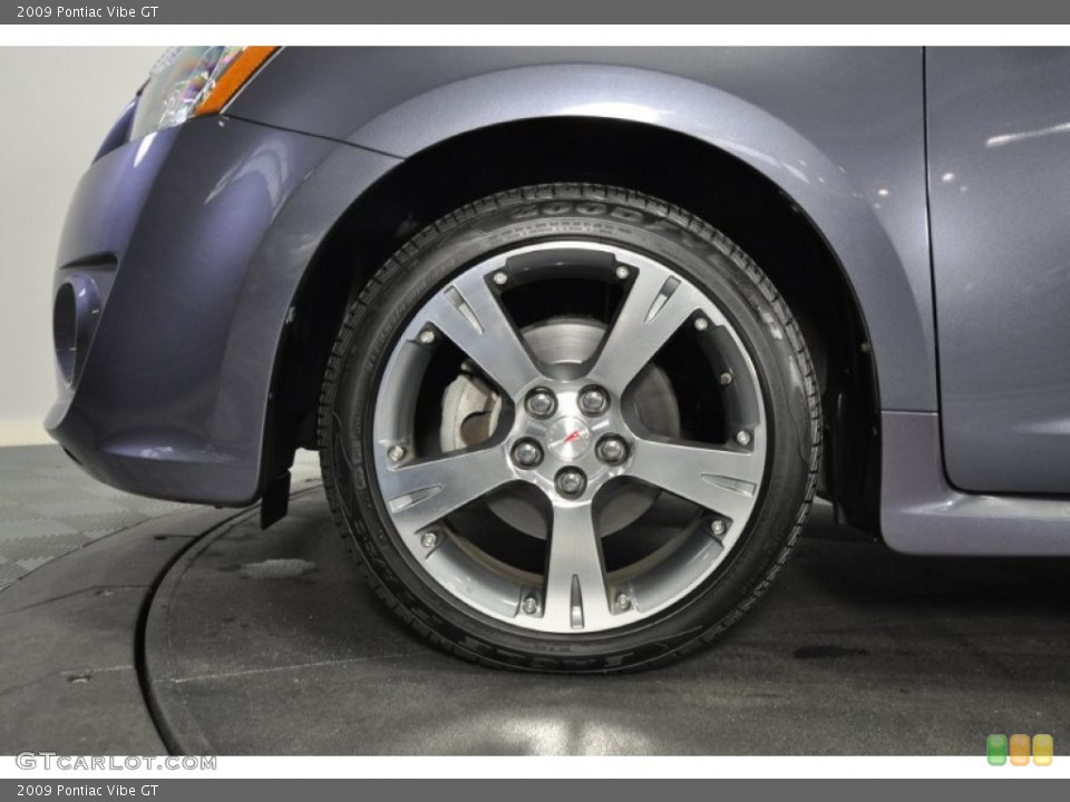 2009 Pontiac Vibe GT Wheel and Tire Photo #61889736