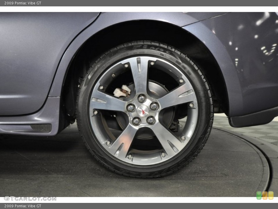 2009 Pontiac Vibe GT Wheel and Tire Photo #61889745