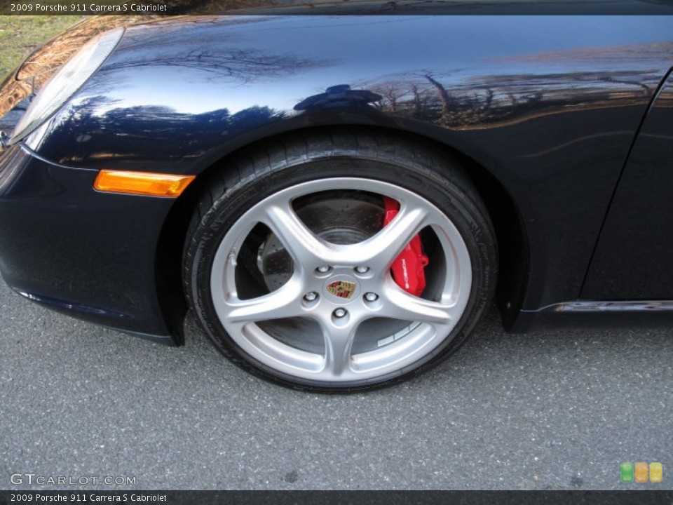 2009 Porsche 911 Carrera S Cabriolet Wheel and Tire Photo #61892229