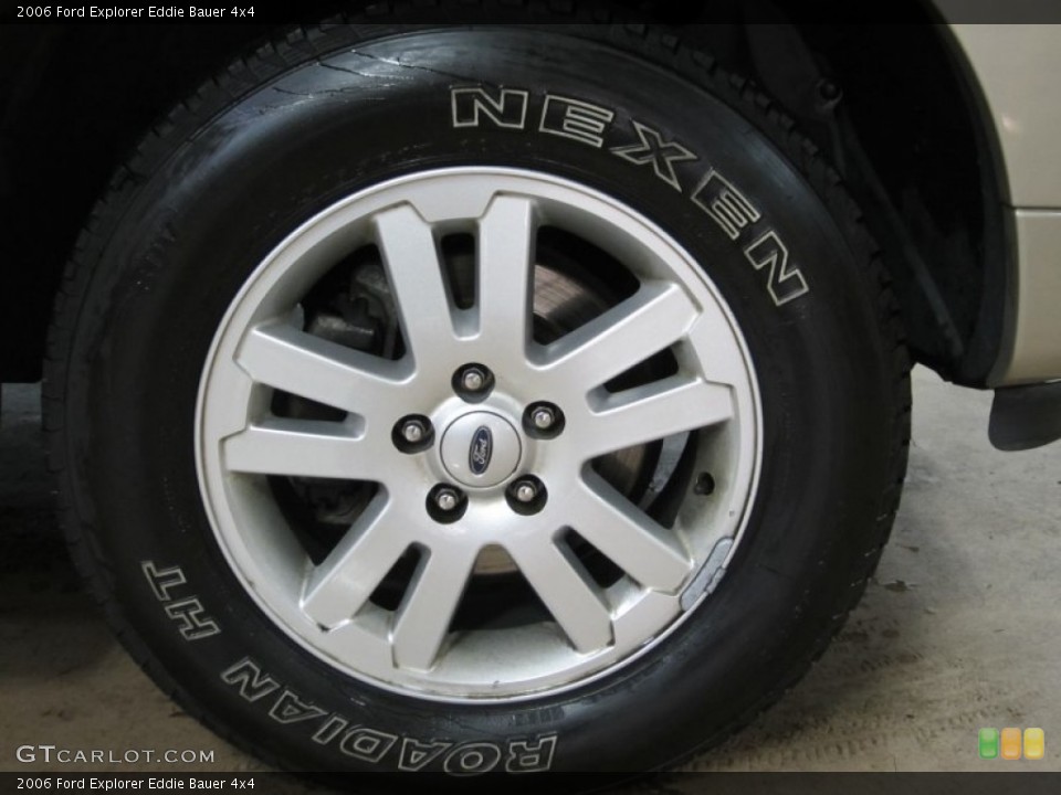 2006 Ford Explorer Eddie Bauer 4x4 Wheel and Tire Photo #61893312