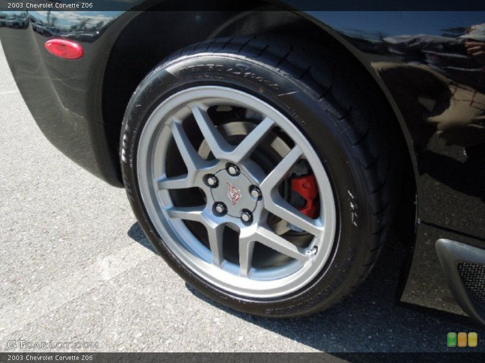 2003 Chevrolet Corvette Z06 Wheel and Tire Photo #61899822