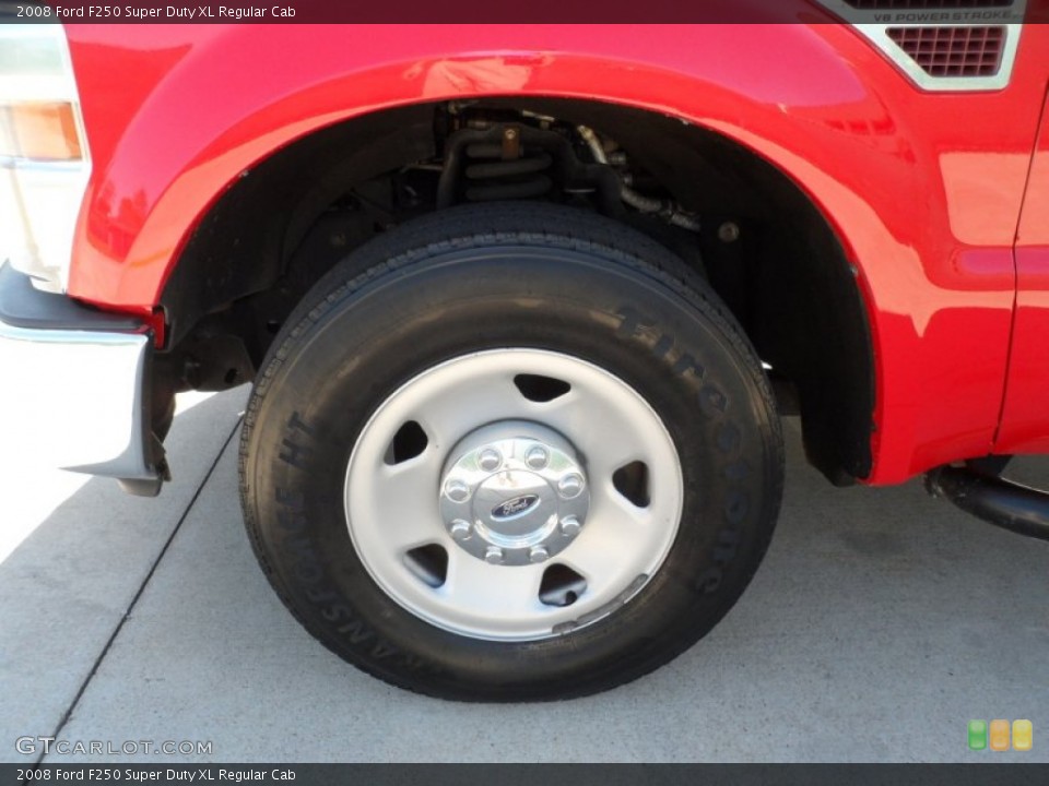 2008 Ford F250 Super Duty XL Regular Cab Wheel and Tire Photo #61900167
