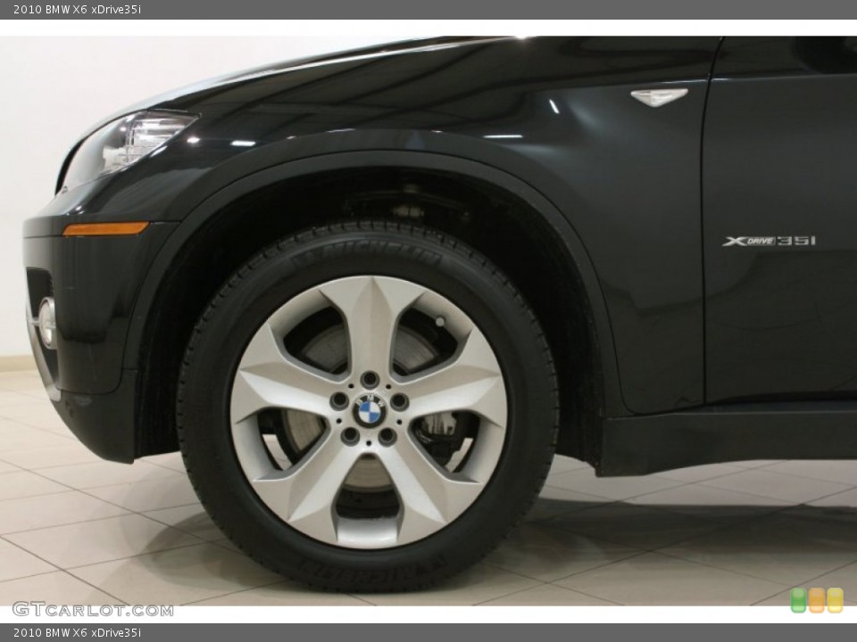 2010 BMW X6 xDrive35i Wheel and Tire Photo #61902756