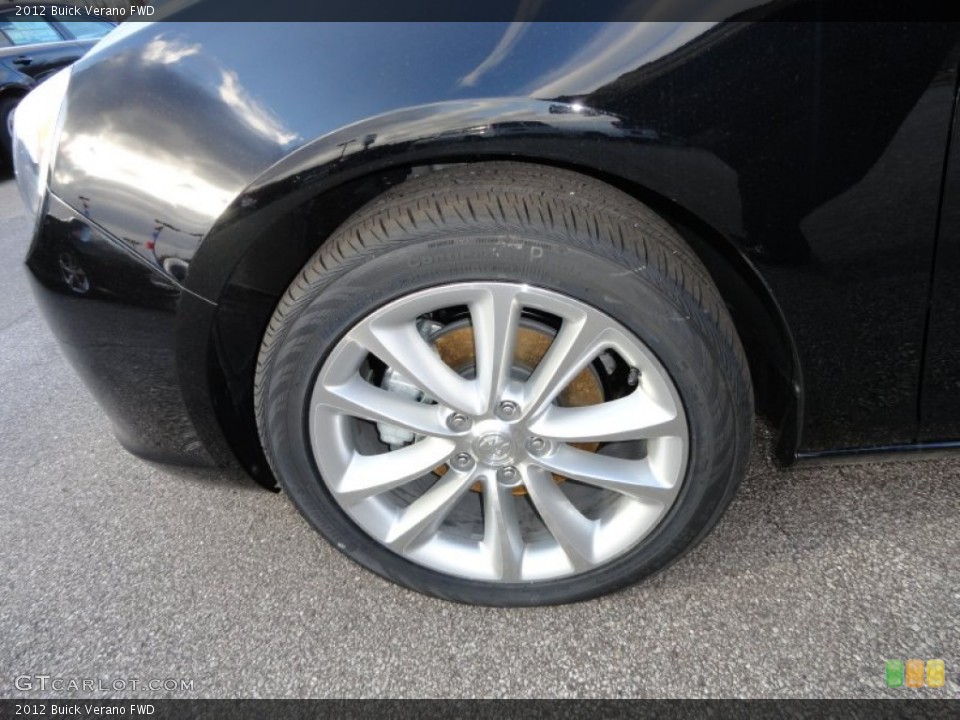 2012 Buick Verano FWD Wheel and Tire Photo #61909987