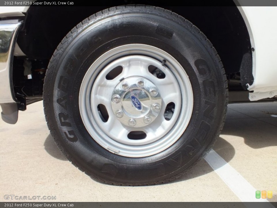 2012 Ford F250 Super Duty XL Crew Cab Wheel and Tire Photo #61910533