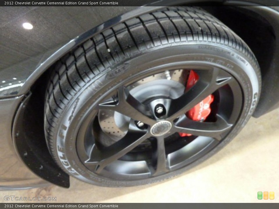 2012 Chevrolet Corvette Centennial Edition Grand Sport Convertible Wheel and Tire Photo #61916125