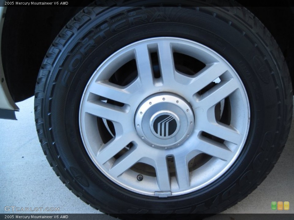 2005 Mercury Mountaineer V6 AWD Wheel and Tire Photo #61921468