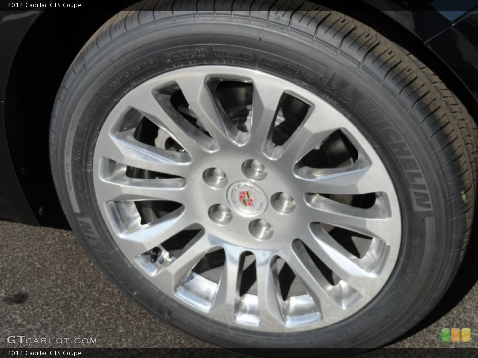 2012 Cadillac CTS Coupe Wheel and Tire Photo #61922206
