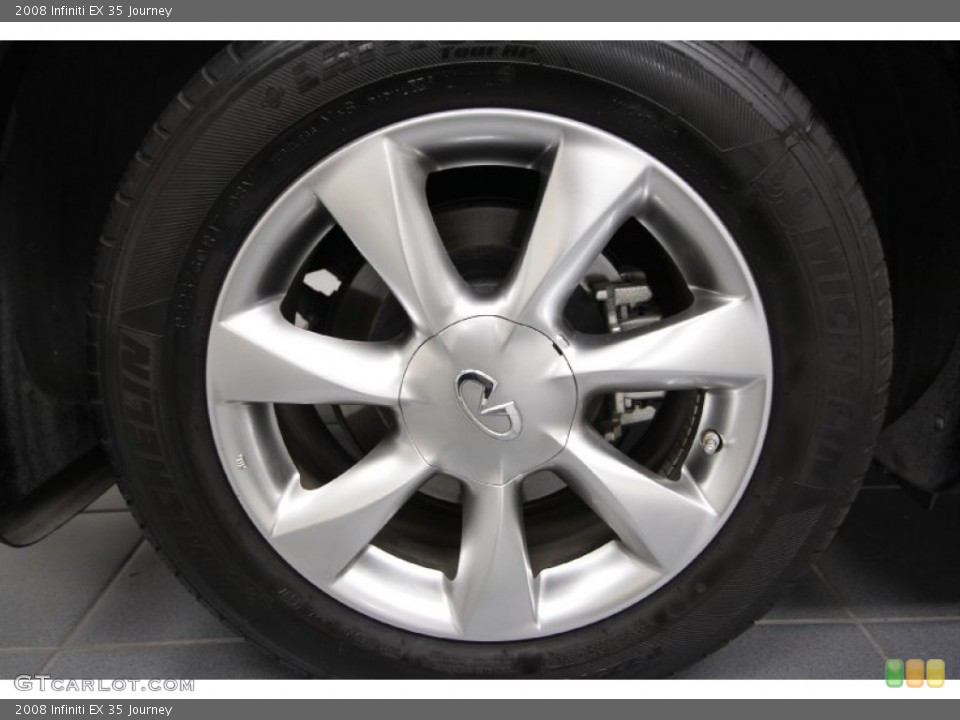 2008 Infiniti EX 35 Journey Wheel and Tire Photo #61922635