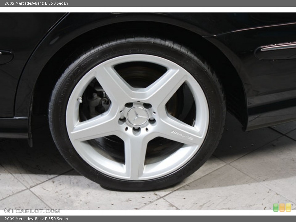 2009 Mercedes-Benz E 550 Sedan Wheel and Tire Photo #61928809