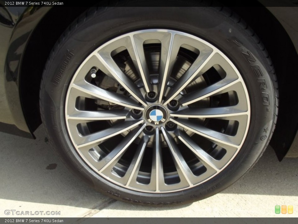 2012 BMW 7 Series Wheels and Tires