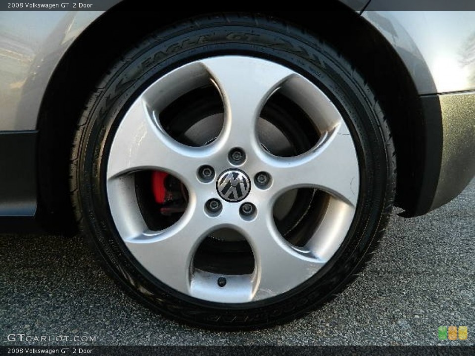 2008 Volkswagen GTI 2 Door Wheel and Tire Photo #61937690