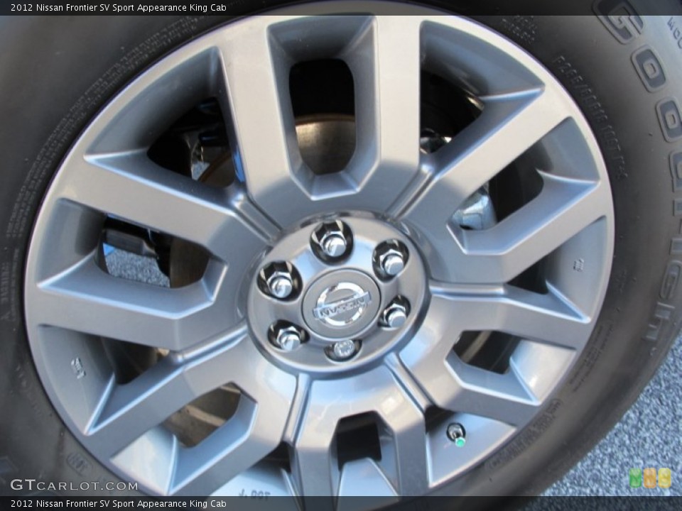 2012 Nissan Frontier SV Sport Appearance King Cab Wheel and Tire Photo #61940960